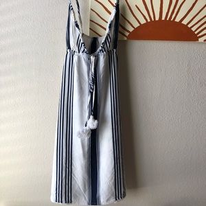 Stripped summer dress